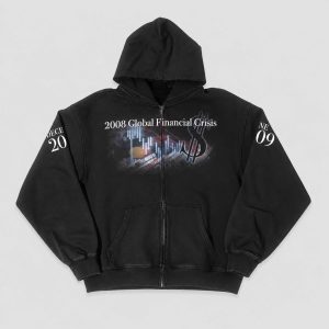 Rob Dillingham Wears 2008 Global Financial Crisis Hoodie
