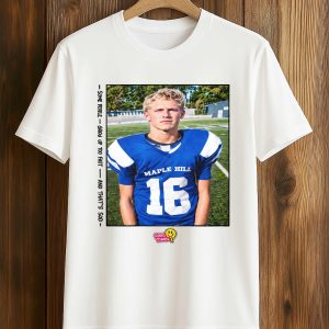 Jahmyr Gibbs Wears Jared Goff On His Shirt