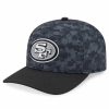 SF 49ers Salute to Service Tonal Black Camo 2026 Hats 3