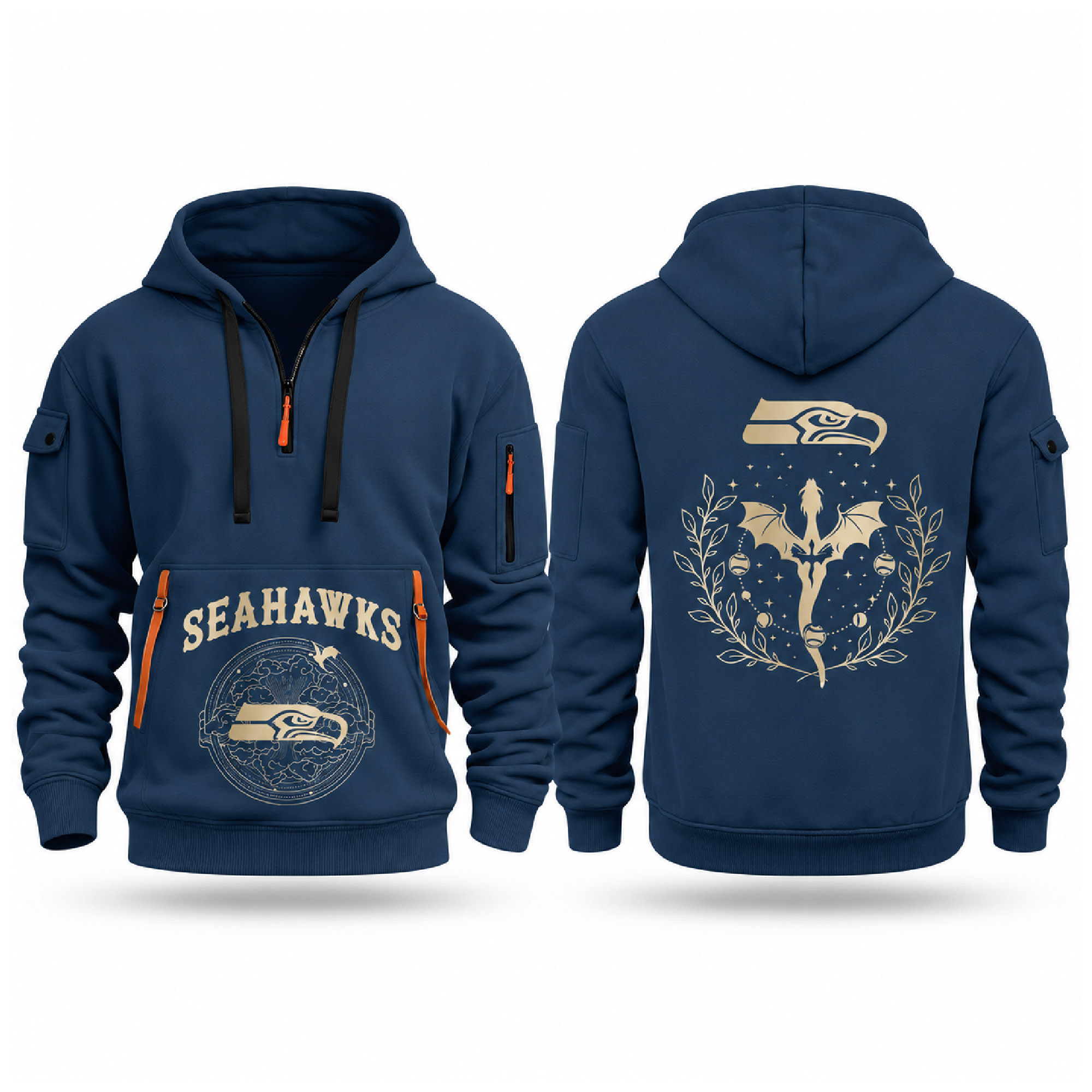 Seahawks Fourth Wings Night 2026 Quarter Zip Hoodie 2 Seahawks Fourth Wings Night 2026 Quarter Zip Hoodie (2)