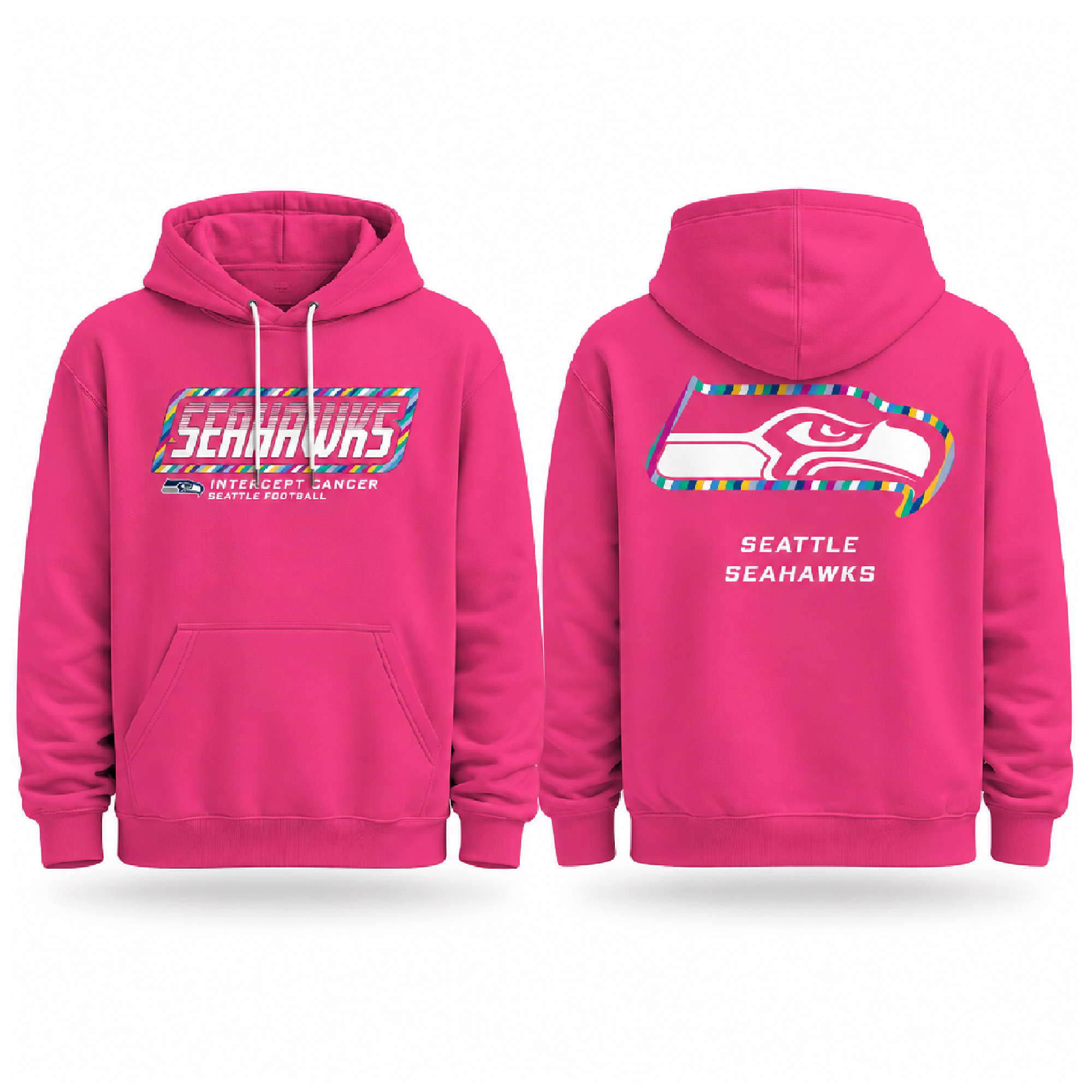 Seahawks Pink Crucial Catch 2026 Hoodie 2 Seahawks Pink Crucial Catch 2026 Hoodie