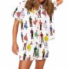 Seven Brides For Seven Brothers Silky Satin Pajama Set 3 Seven Brides For Seven Brothers Silky Satin Pajama Set