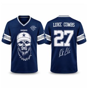 Cowboys 2027 Luke Combs My Kinda Saturday Night Tour Jersey