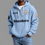 Steelers EST 1993 Waffle Quarter Zip Hoodie