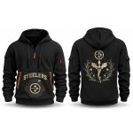 Steelers Fourth Wings Night 2026 Quarter Zip Hoodie