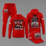 Texas Tech Big 12 Football Champions Locker Room Hoodie