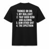 Things I'm On My Bullshit That Good Kush And Alcohol Sum Other Shit The Spectrum Shirt 9 Things I'm On My Bullshit That Good Kush And Alcohol Sum Other Shit The Spectrum Shirt