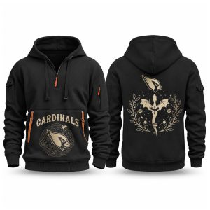 Cardinals Fourth Wings Night 2026 Quarter Zip Hoodie