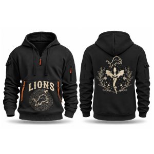 Lions Fourth Wings Night 2026 Quarter Zip Hoodie