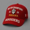 Indiana Hoosiers Football 2025 Big Ten Champions Hat