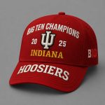 Indiana Football Big Ten Champions 2025 Hat