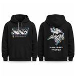Vikings Pink Crucial Catch 2026 Hoodie
