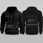 Seahawks Back In Black 2026 Quarter Zip Hoodie