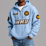 Western Michigan EST 1906 Quarter Zip Waffle Hoodie