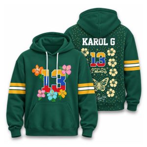 Packers 2027 Karol G Viajando Por El Mundo Tropitour Hoodie