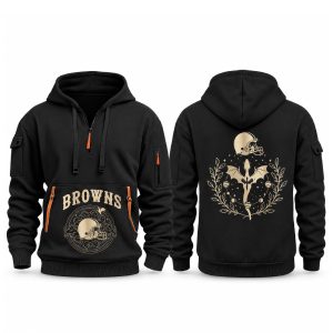 Browns Fourth Wings Night 2026 Quarter Zip Hoodie