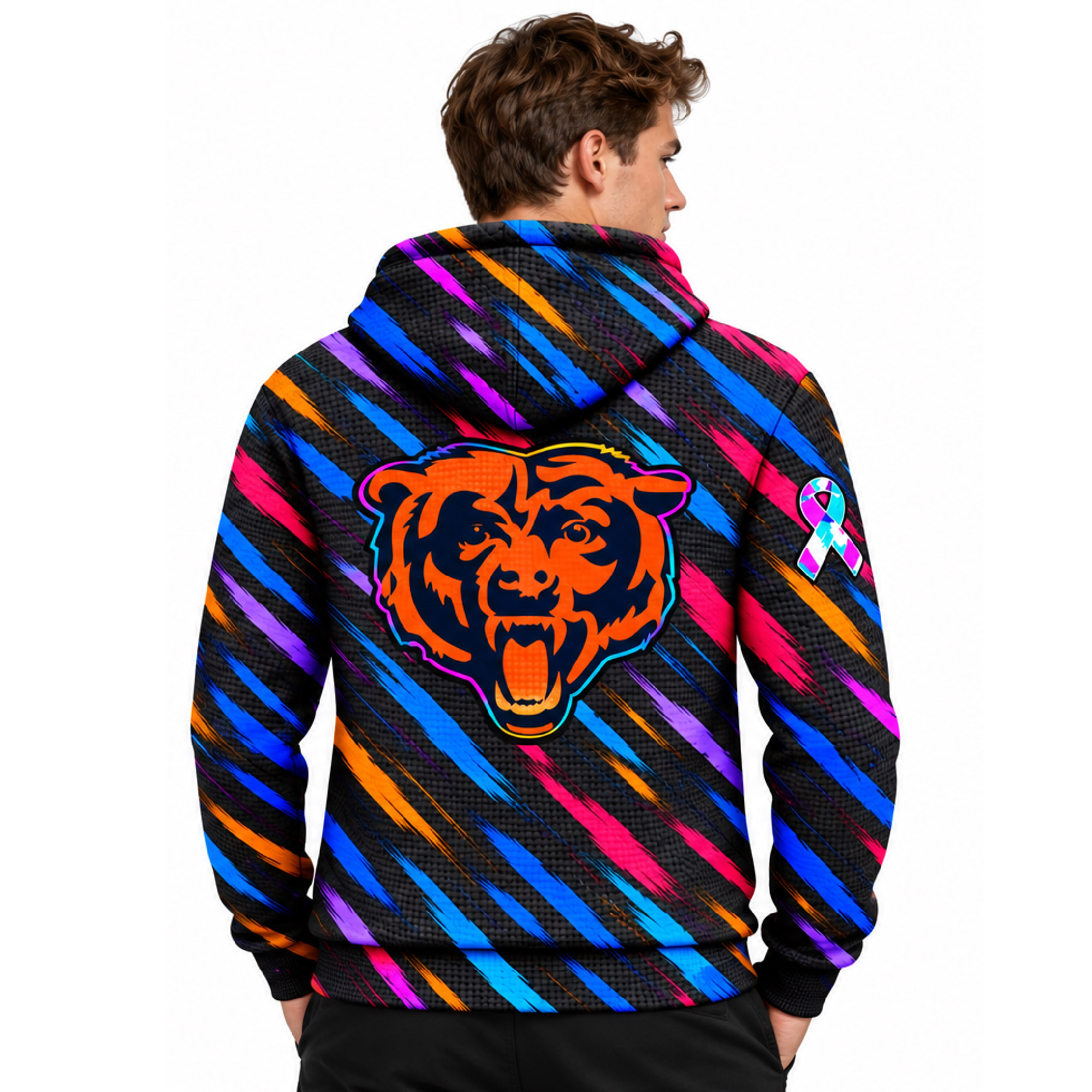 2026 Bears Crucial Catch Waffle Hoodie 3 2026 Bears Crucial Catch Waffle Hoodie (3)
