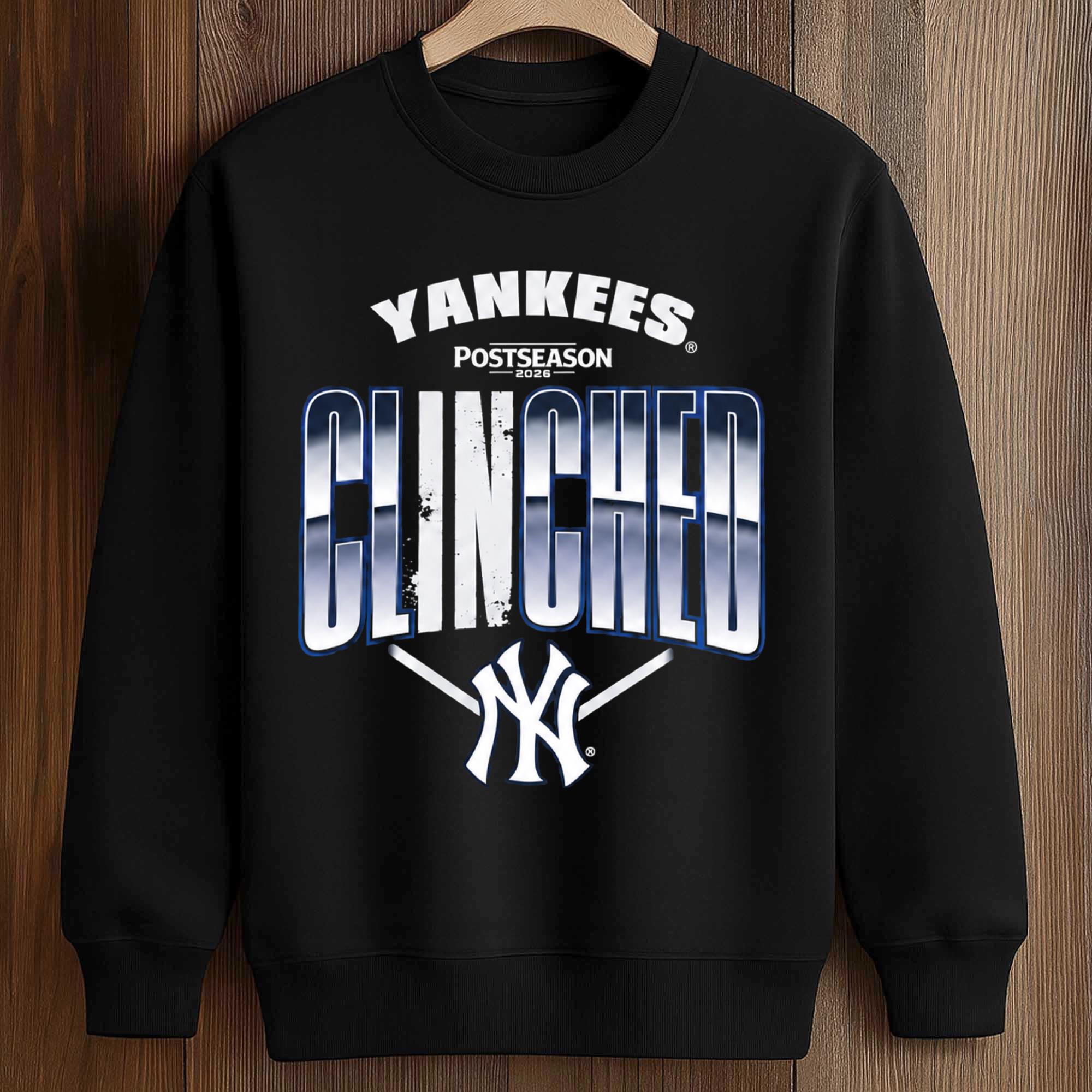 Yankees 2026 Postseason Locker Room Shirt 3 Yankees 2026 Postseason Locker Room Shirt (3)