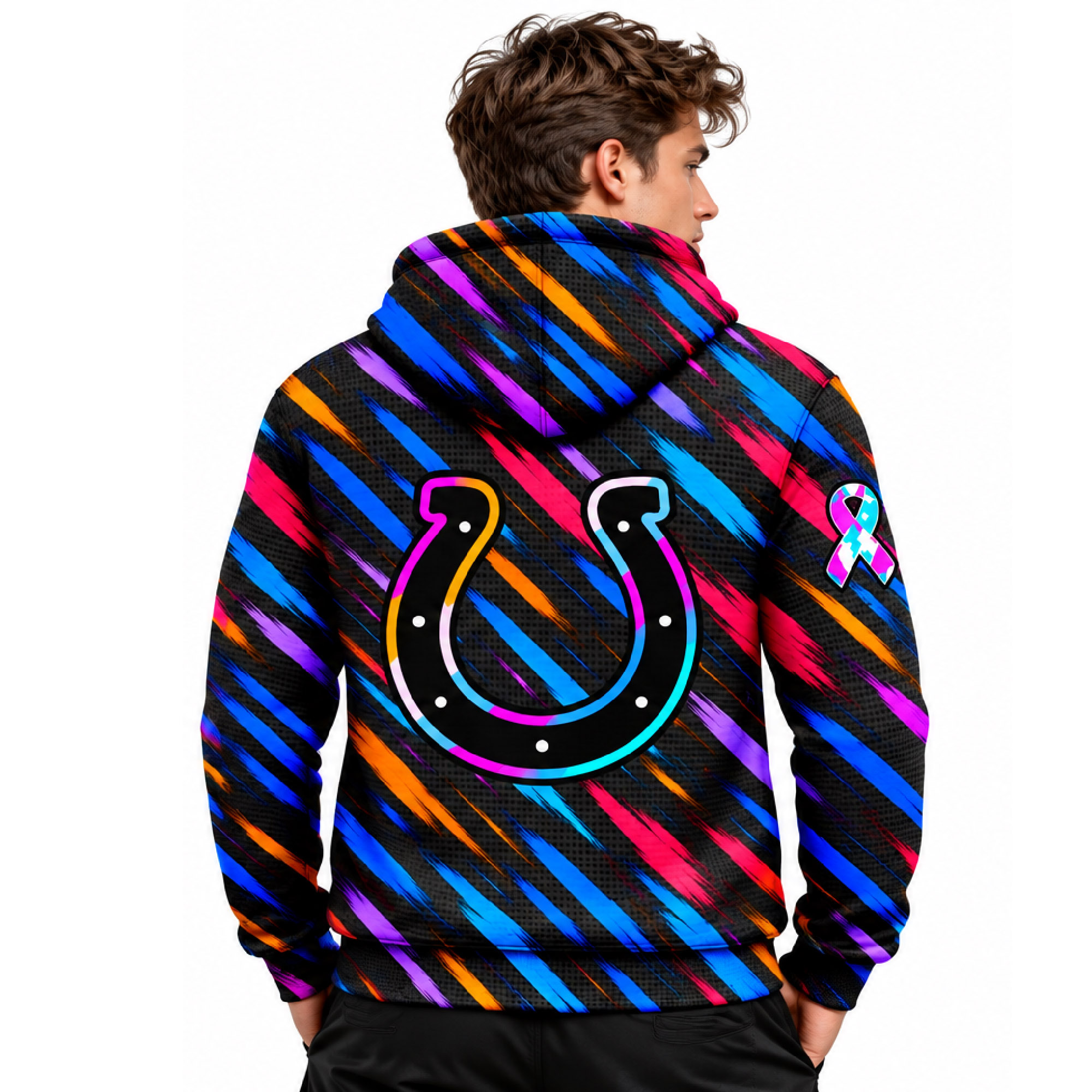 2026 Colts Crucial Catch Waffle Hoodie 3 2026 Colts Crucial Catch Waffle Hoodie (3)
