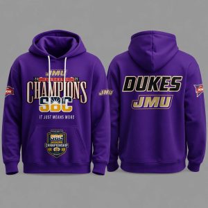 JMU Football SBC Champions 2025 Hoodie