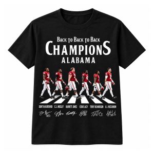 Back To Back To Back Champions Alabama Shirt