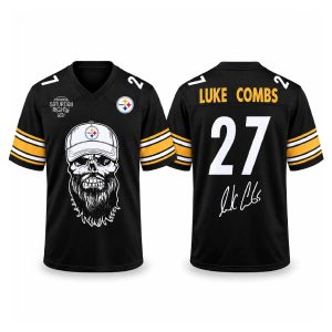 Steelers 2027 Luke Combs My Kinda Saturday Night Tour Jersey