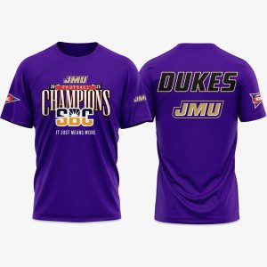 JMU Football SBC Champions 2025 Shirt