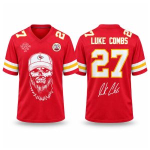Chiefs 2027 Luke Combs My Kinda Saturday Night Tour Jersey