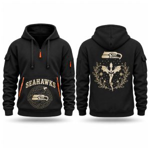 Seahawks Fourth Wings Night 2026 Quarter Zip Hoodie