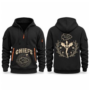 Chiefs Fourth Wings Night 2026 Quarter Zip Hoodie