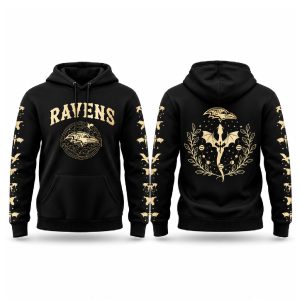 Ravens Fourth Wings Night 2026 Hoodie