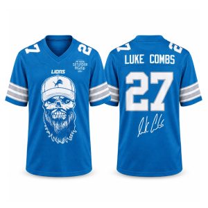 Lions 2027 Luke Combs My Kinda Saturday Night Tour Jersey