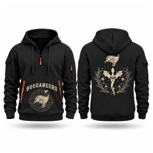 Buccaneers Fourth Wings Night 2026 Quarter Zip Hoodie