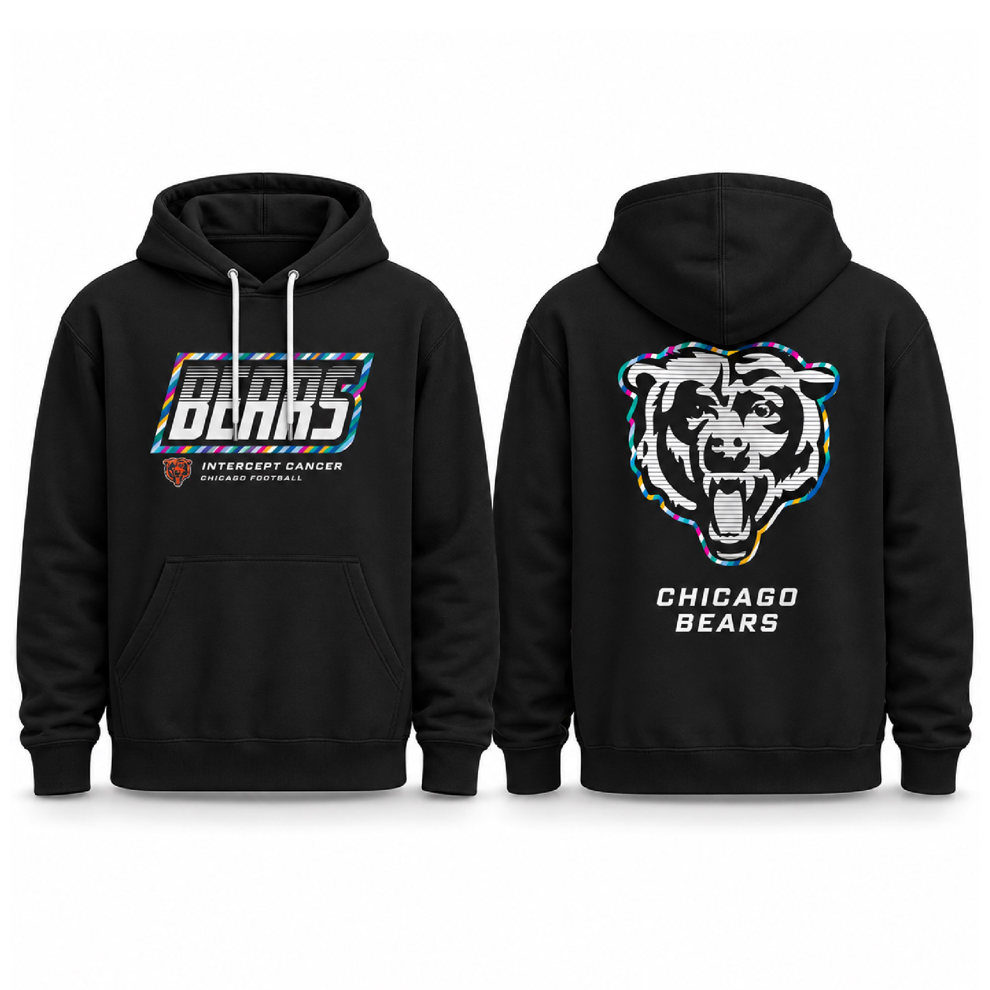 Bears Pink Crucial Catch 2026 Hoodie (2) Bears Pink Crucial Catch 2026 Hoodie (2)