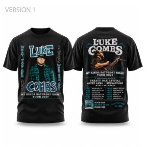 2027 Luke Combs My Kinda Saturday Night Tour Shirt
