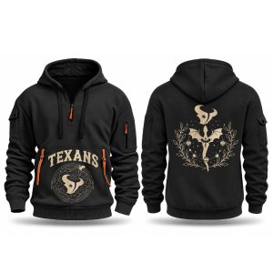 Texans Fourth Wings Night 2026 Quarter Zip Hoodie