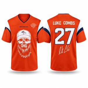 Broncos 2027 Luke Combs My Kinda Saturday Night Tour Jersey