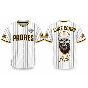 Padres 2027 Luke Combs My Kinda Saturday Night Tour Jersey