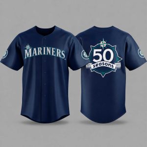 Mariners 50 Seasons Celebration 1977 2026 Jersey