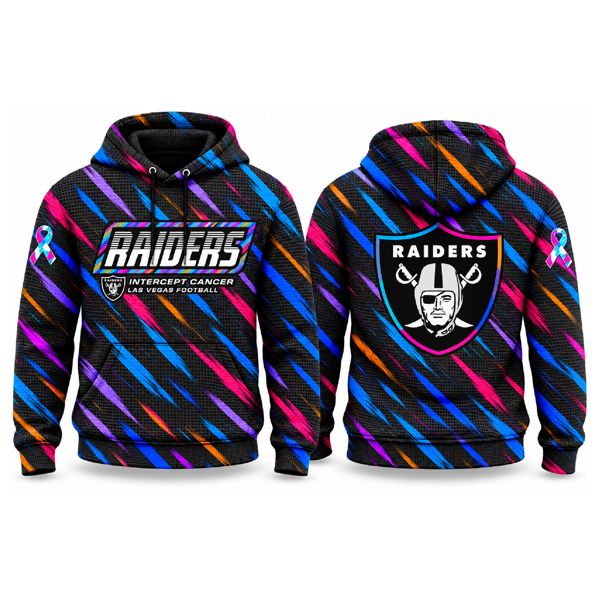 2026 Raiders Crucial Catch Waffle Hoodie