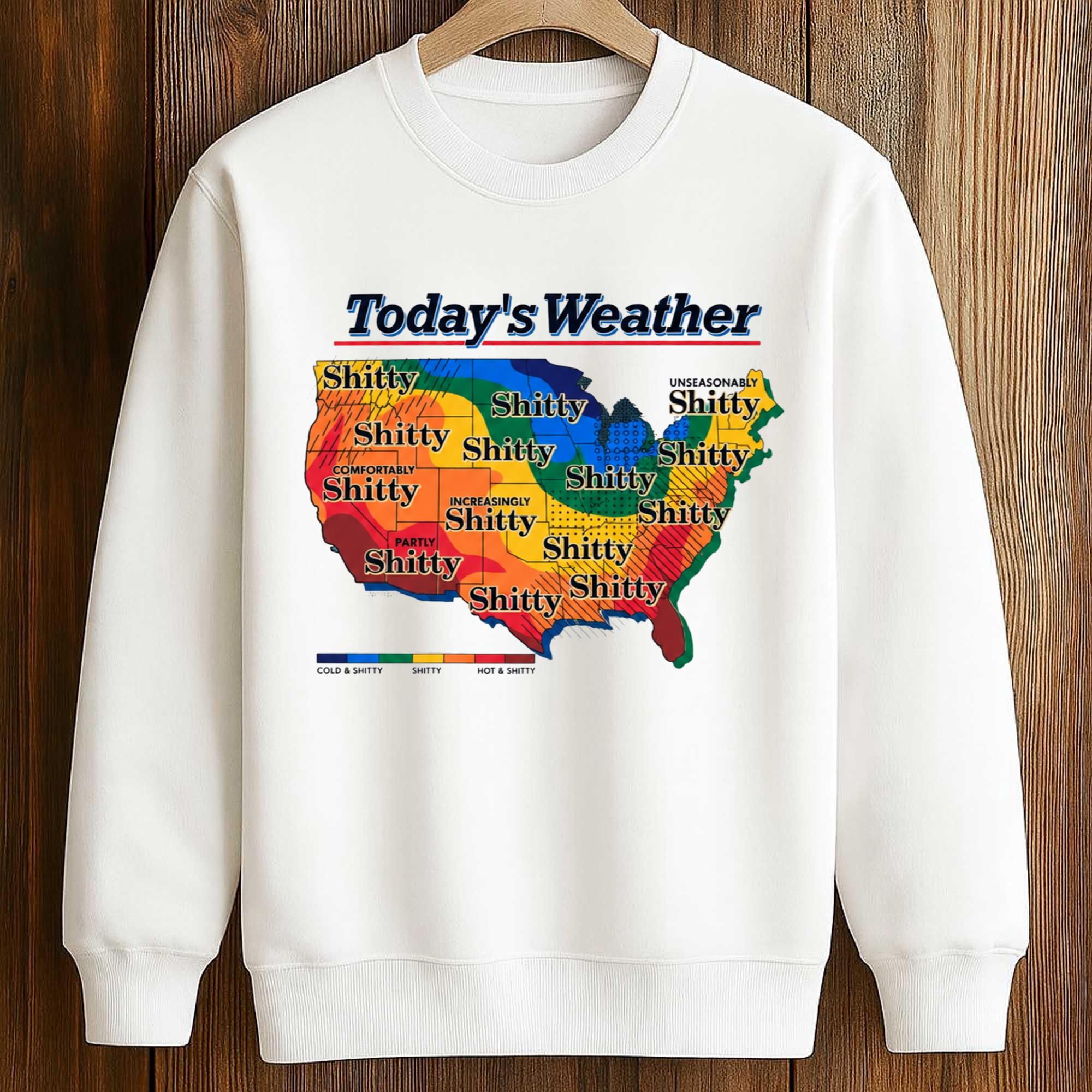 Alexander Skarsgard Today’s Weather Shitty Weather Shirt 3 Alexander Skarsgard Today’s Weather Shitty Weather Shirt (3)