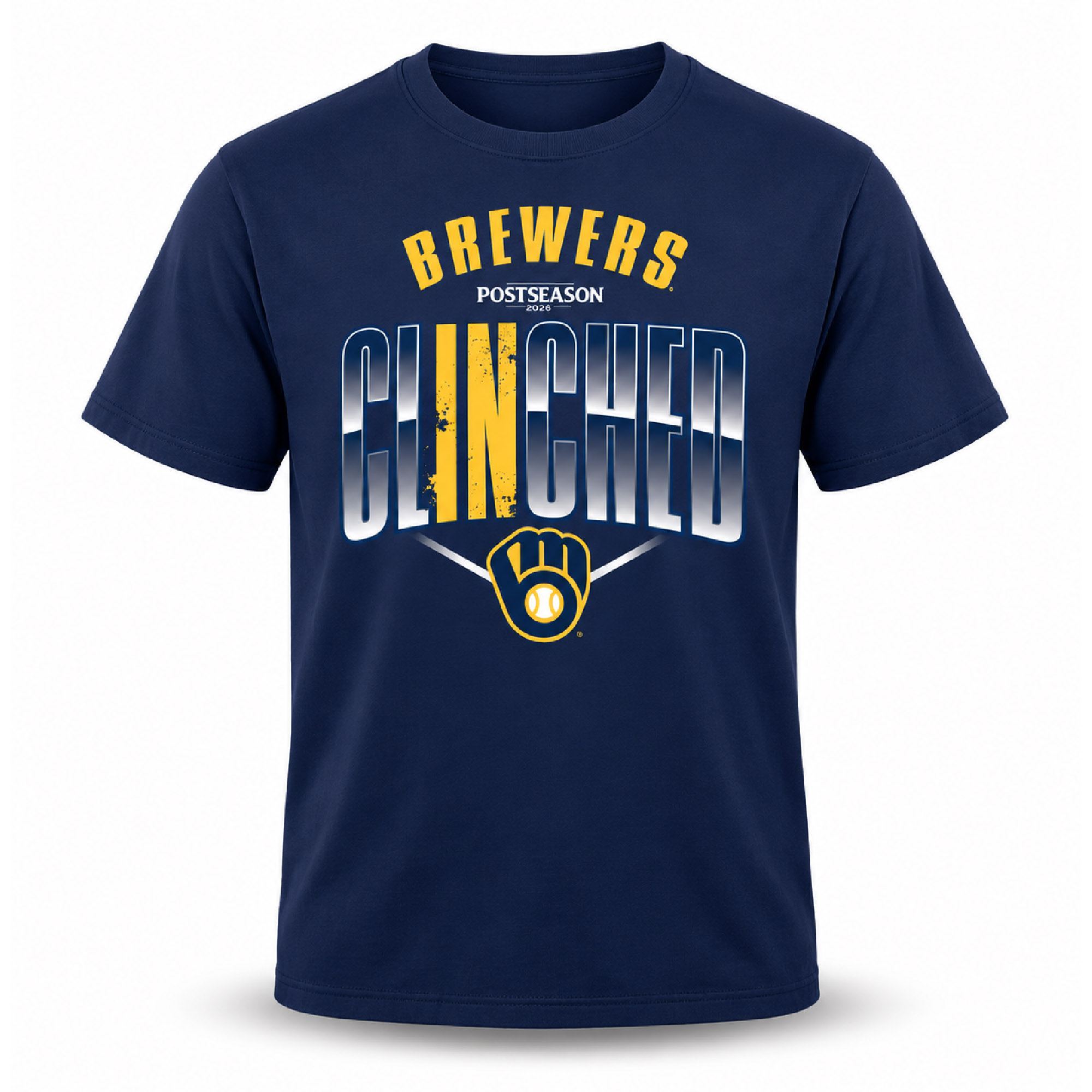 Brewers Clinched Postseason Locker Room 2026 Shirt Brewers Clinched Postseason Locker Room 2026 Shirt