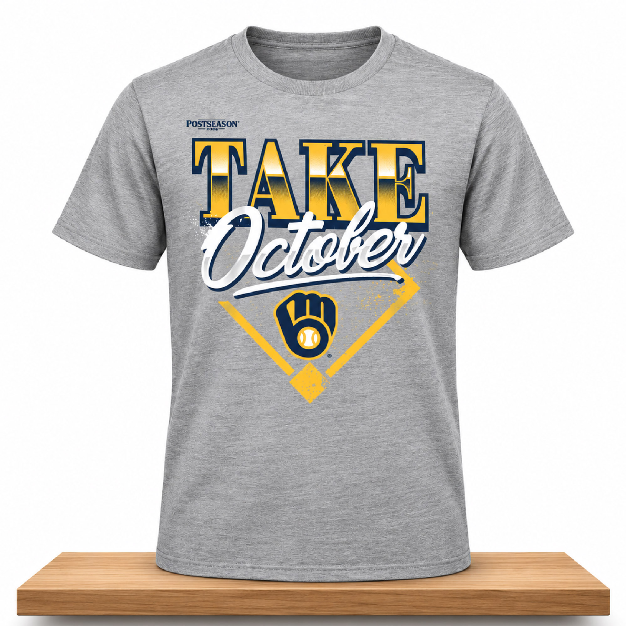 Brewers Take October Division Series Clinch 2026 Shirt 2 Brewers Take October Division Series Clinch 2026 Shirt (2)