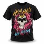 Bruno Mars Lady Gaga Born This Way Skull Shirt