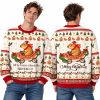 Christmas Capybara Drive Watermelon Car Off To Cause A Kerfuffle Ugly Sweater 2