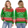 Christmas Gonna Go Lay Under The Tree To Remind My Family That I Am A Gift Ugly Sweater 2