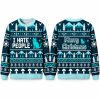 Christmas I Hate People Indifferent Holiday Night Ugly Sweater 5 Christmas I Hate People Indifferent Holiday Night Ugly Sweatshirt 1