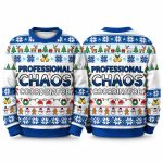 Christmas Professional Chaos Coordinator Ugly Sweater