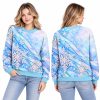 Christmas Shiny Ice Snowflake Art Ugly Sweatshirt 2