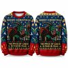 Christmas The Price of Cheer is Paid in Fear Ugly Sweater 4 Christmas The Price of Cheer is Paid in Fear Ugly Sweater 1